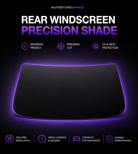 Rear Windshield Removable Tint — Custom Precut